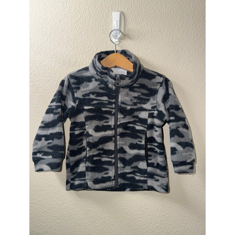 Boys Columbia Fleece Jacket Size 24 Months